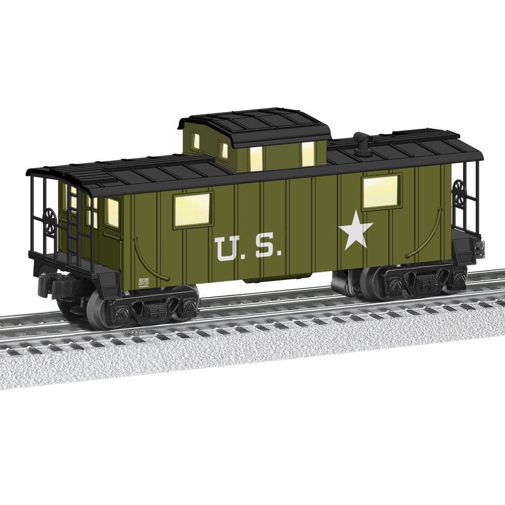 Lionel O Scale Green U.S. Caboose Electric Powered Model Train Rolling