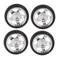 thumbnail image 3 of SUTENGDA 4 Pieces RC Car Tires for 1/18 RC Rally Car Repalces Spare Parts Argent, 3 of 9