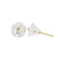 thumbnail image 3 of Glass Rose Cabinet Knob ( Set Of 6 ), 3 of 3