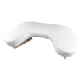 thumbnail image 1 of Almohada de apoyo para manos portátil, accesorio profesional con superficie de PU y base de madera. Blanco, 1 of 9