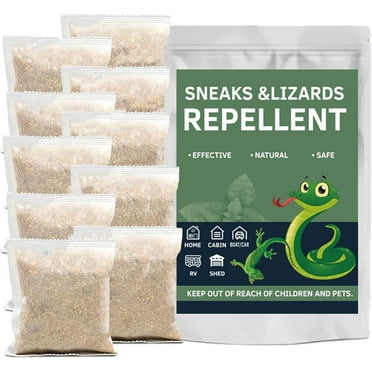 10 Pouches Natural Snake Repellent for Yard Powerful,Happon Snakes ...