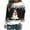 Black, variant on lcziwo Women Ugly Christmas Sweatshirt 2024 Cute Sweater Tops Funny Snowman Print Pullover Loose Fit Plus Size Sweatshirts Casual Trendy Pullovers Blue,XL