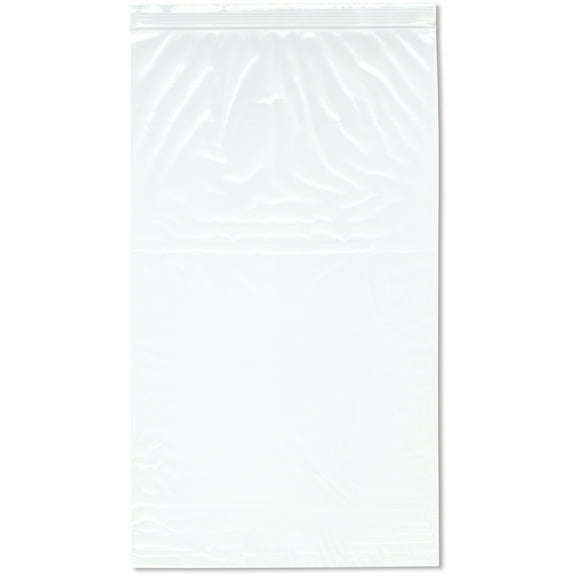 Plymor 8" x 14" (Pack of 100), 2 Mil Zipper Reclosable Plastic Bags