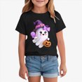 thumbnail image 6 of CAUYDY Toddler Halloween Shirt Kid Girls Boys Graphic Tshirts Kids Fall Spooky Season Short Sleeve Tee Tops,9-10 Y, 6 of 8
