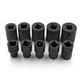 thumbnail image 2 of Genius Tools 10 Piece 1/2" Dr. Metric Impact Socket Set - TF-006, 2 of 6