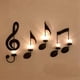 thumbnail image 3 of Music Note Wall Sconce Metal Wall Sconce Candle Holder Wall Mount Tea, 3 of 5