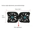 thumbnail image 2 of Soporte plegable para computadora portátil con ventilador de refrigeración Soporte plegable para computadora portátil de escritorio para oficina en casa Kearding EL5184-00B, 2 of 2