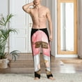 thumbnail image 6 of Lsque Coffee Gnome (1) Print Men's Pajama Pants, Lounge Pant - Comfortable Home Wear,Elastic Waistband, Stylish Design-Small, 6 of 9