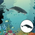 thumbnail image 3 of Figuras de ballenas s, , tiburones, juguetes educativos F Zulema  figura de ballena, 3 of 8