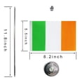 thumbnail image 4 of Ireland Irish Flag - Desk & Office Decor, World Country Banner for Events & Celebrations, 4 of 4