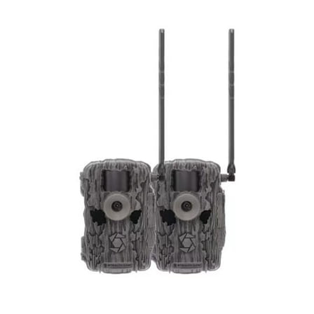 Stealth Cam Fusion X-Pro 2 Pack Dual Sim 36 MP Photo & 720P HD Video 0.4 Sec Trigger Speed Wireless Hunting Trail Camera - Available on AT&T & Verizon
