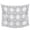 Gray, variant on Blue Plaid Tapestry for Bedroom Wall Hanging Tapestry, Country Cute Love Pastoral Heart Lattice Ceiling Backdrop Tapestries Poster Blanket Wall Decor for Teens Room Living Room Dorm 55" x 73"