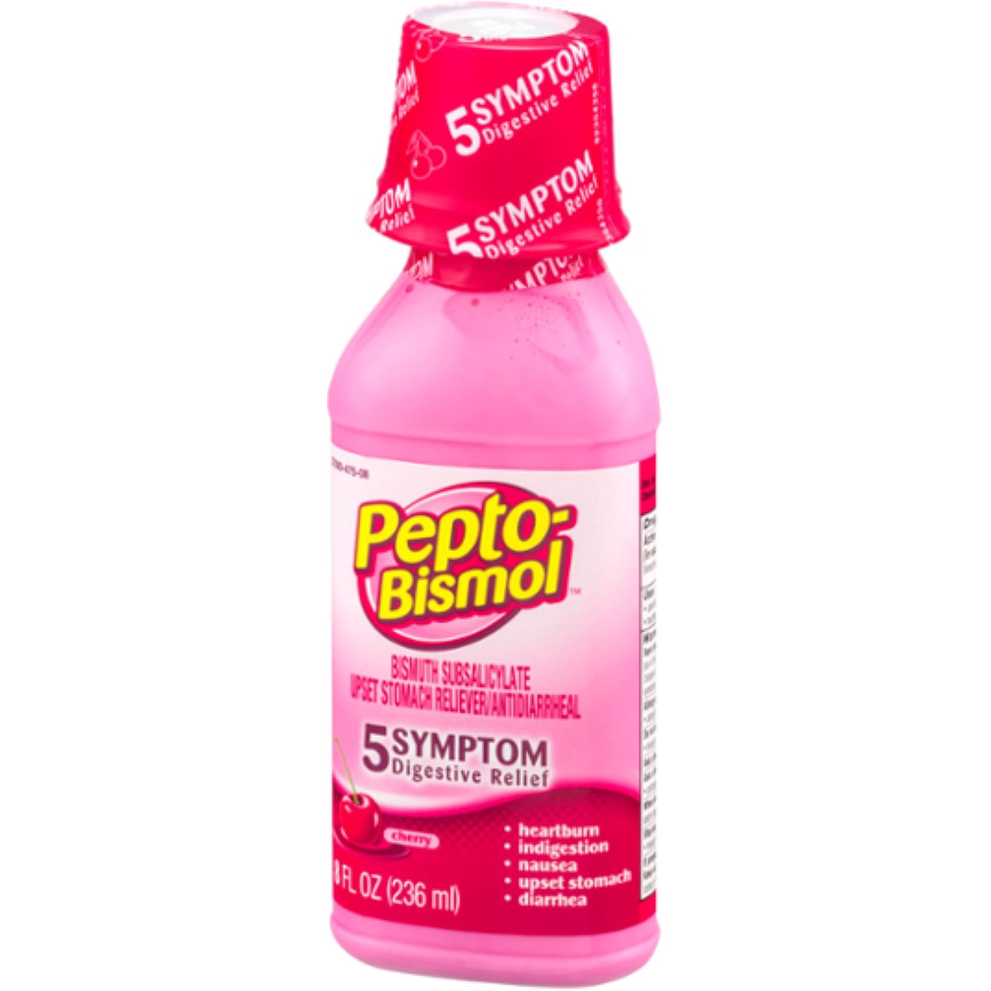 Pepto-Bismol Liquid, Cherry 8 oz (Pack of 2)