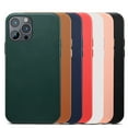 thumbnail image 2 of Decase for iPhone 12 Pro / 12 6.1",for Women Man Ultra Slim Minimalist Case Business Style Anti-Scratch Shockproof Premium Leather Phone Cover,for Apple iPhone 12 Pro / 12 6.1",Blue, 2 of 7