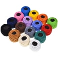 thumbnail image 4 of 16 Rouleaux de Fil Brodé Bracelet d'Amitié Couleur Unie Broderie Point de Croix Fil de Coton pour Machine et Main, 4 of 7
