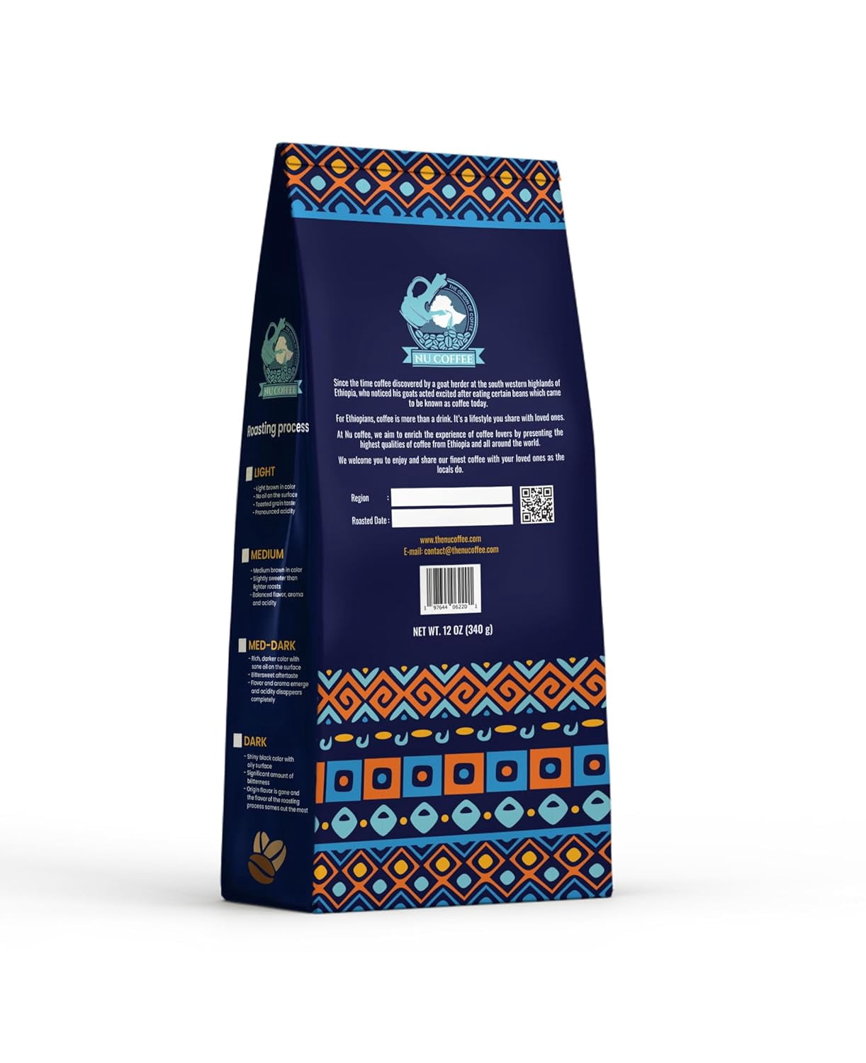 Nu Coffee sidamoDark RoastFine (Espresso)