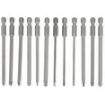 thumbnail image 2 of Puntas De Destornillador Ranurado, Material Premium S2 De Alta Resistencia Y Alta Precisión Puntas De Destornillador De 100 Mm Para Destornillador Eléctrico Para Taladro, 2 of 7