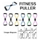 thumbnail image 4 of Yoga Fitness 11-Piece Set Pilates Equipment Accessories for Home Workouts, Ring Circle, Resistance Bands, Booty Bands, Yoga Ball & Stretch Straps, 4 of 5