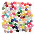 thumbnail image 1 of TABLZONE 100Ud Pins Para Con Pompones Multicolor Decorar Tablones Y Sostener Notas, 1 of 8