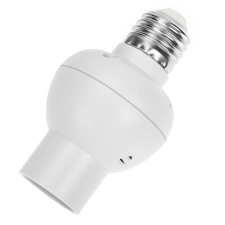 

1pc Practical Sound Light Control Lamp Bottom Socket Convenient E27 Light Socket