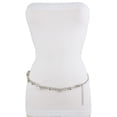 thumbnail image 4 of Hot Women Fashion Belt Hip High Waist Silver Metal Chain Spike Ball Charm M L XL, 4 of 11