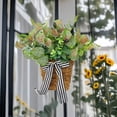 thumbnail image 1 of Spring Decor,Spring Summer Flower Basket Wreath Low Upkeep Unchanged Shape Non-Fading Light String Soft Glow,Festive Decor for Fireplace Front Door Living Room Hotel Wedding Venue Car Decors, 1 of 6
