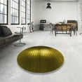thumbnail image 4 of Ahgly Company Machine Washable Indoor Rectangle Transitional Bakers Brown Area Rugs, 2' x 3', 4 of 7