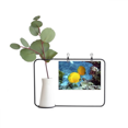 thumbnail image 1 of Ocean Water Fish Nature Picture Metal Picture Frame Cerac Vase Decor, 1 of 3