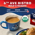 thumbnail image 2 of Seattle's Best Coffee 6th Ave Bistro, Dark Roast Organic Ground Coffee for Cold Brew or Hot coffee 10 oz, 2 of 12