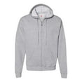 thumbnail image 5 of Hanes Men's and Big Men's Ecosmart Fleece Full Zip Hooded Jacket, up to Size 3XL, 5 of 9