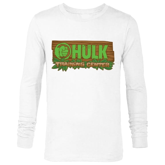 Marvel Studios Hulk Training Center Tropical Sign She-Hulk - Long Sleeve T-Shirt for Men - Customized-White