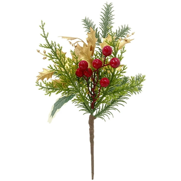 RKSTN christmas deals Simulated Needle, Christmas Green Plant Flower Arrangement Decorations, Christmas Tree Decoration
