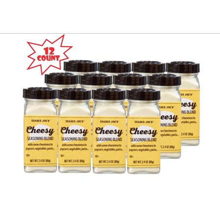12 Pack | Trader Joe s Cheesy Seasoning Blend  2.4 Oz