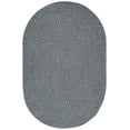thumbnail image 3 of SAFAVIEH Braided Maxwell Solid Cotton Reversible Area Rug, Multi, 4' x 6' Oval, 3 of 11