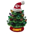 thumbnail image 2 of Kansas City Chiefs 2-Pack 4" Ceramic LED Christmas Tree Set, 2 of 3