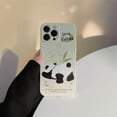 thumbnail image 6 of Cute Panda Bamboo Soft  for iPhone Case (Green,iPhone 13 Pro Max), 6 of 6