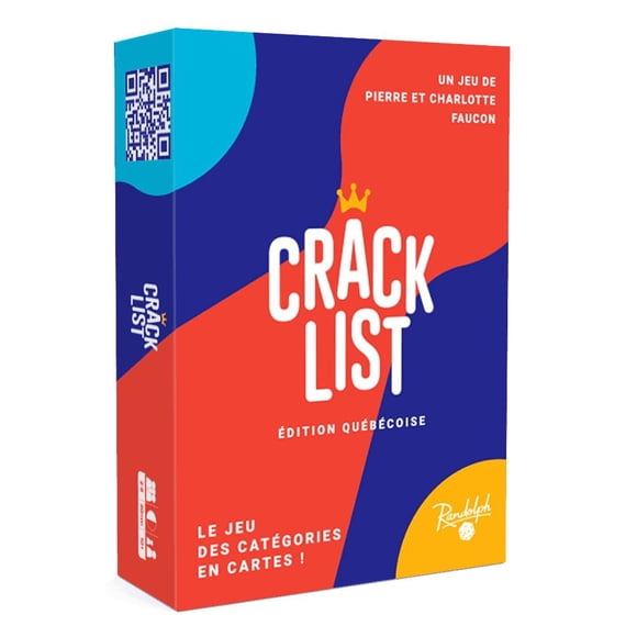 Crack List - Quebec Version - Randolph French board game