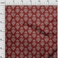 thumbnail image 3 of oneOone Cotton Poplin Red Fabric Mandala Sewing Material Print Fabric By The Yard 42 Inch Wide, 3 of 5