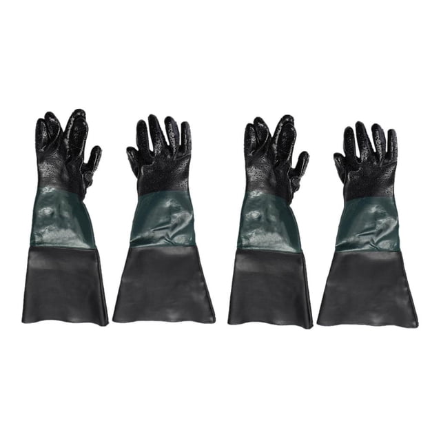 Guantes de protección Cola PVC Y Duraderos 24 para Pulido con chorro de arena