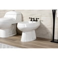 thumbnail image 2 of Kingston Brass KB325ACL American Classic Three-Handle Bidet Faucet with Brass Pop-Up, Oil Rubbed Bronze, 2 of 6