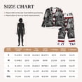 thumbnail image 4 of Wukai Home Of The Free Because Of The Brave Print Women's Pajama Set,PJ Set,Lounge Sets For Women Soft Long Sleeve Sleepwear Comfort and Style-X-Large, 4 of 7