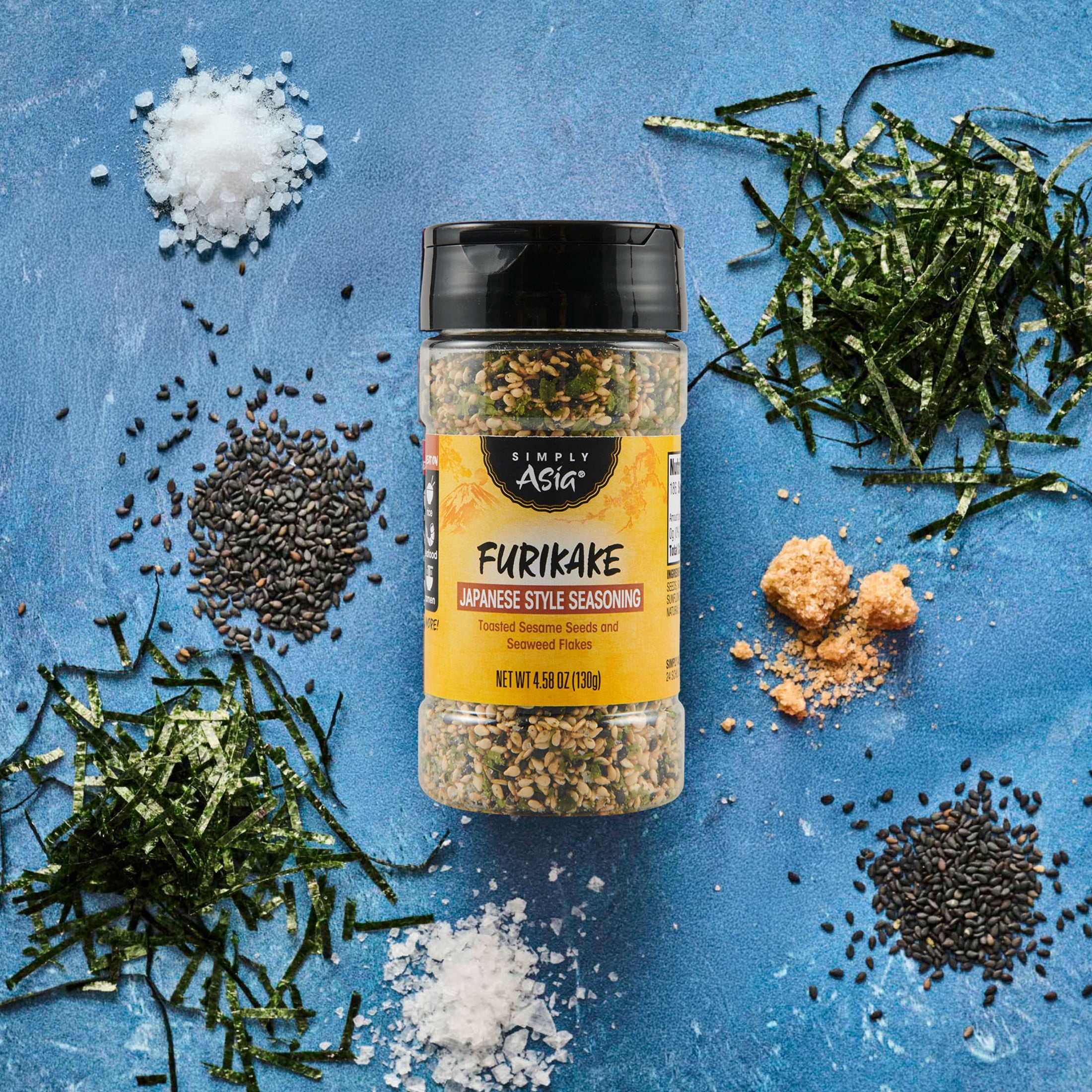 Simply Asia Furikake Japanese Style Seasoning, 4.58 oz Bottle