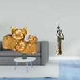 thumbnail image 2 of Escultura De Cerdo Afortunado, Figura De Animal Moderna, Arte De Resina Para Estantería, Estante De Entrada, Centro De Mesa, Estatua De Mujer Tribal Africana, Decoración Ligera Y Decorativa, 2 of 8