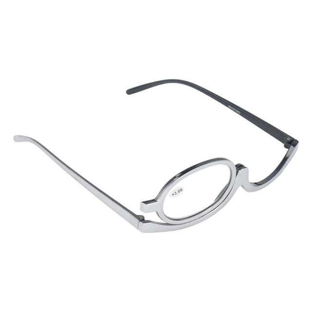 Gafas de maquillaje para ojos, gafas de maquillaje con lupa, gafas de maquillaje plegables, gafas de maquillaje para ojos, estética elegante