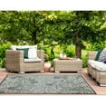 thumbnail image 5 of Liora Manne  Malibu Pine Indoor/Outdoor Rug Green 2'7" x 3'11" 3' x 5' Accent, Outdoor, Indoor Kitchen, Living Room, Patio Ivory Rectangle, 5 of 5