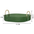 thumbnail image 6 of 360 Rotating Makeup Organizer, Bathroom Make Up Spinning Holder Rack, Large Capacity Cosmetics Storage Vanity Shelf Countertop for Bathroom, Kitchen, Dresser 1 Tier Green, 6 of 6