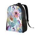 thumbnail image 2 of Honeii Cactus Print Laptop Backpack for Work, College, Travel, Daily Backpacks for Men Women, Sport Rucksack,Computer Bag, 2 of 8