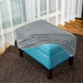 thumbnail image 4 of Housse de Protection Extensible pour Ottoman de Rangement Surdimensionné en Spandex Élastique Rectangulaire, pour Meubles dans le Salon, 4 of 4