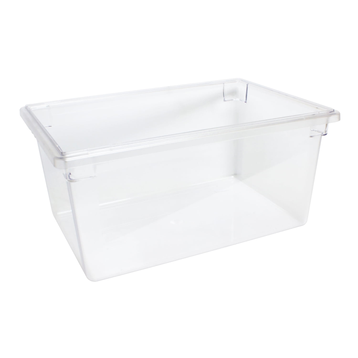 Cambro 3 Gal Clear Plastic Food Storage Container - 18L x 12W x 6D