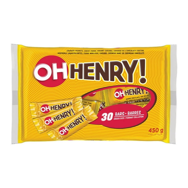 Sac de friandises, format collation OH HENRY!